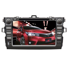 Ajuste de 2DIN coches reproductor de DVD para Toyota Corolla delantero grande USB 2006-2011 con Radio Bluetooth TV estéreo sistema de navegación GPS